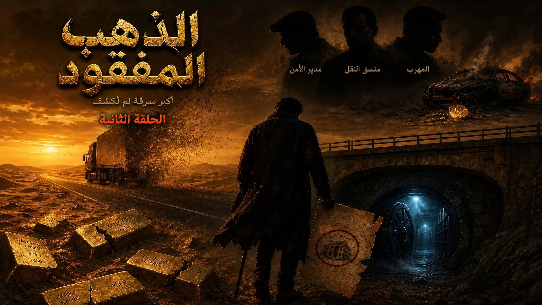 سرقة الذهب المفقود- الحلقة الثانية