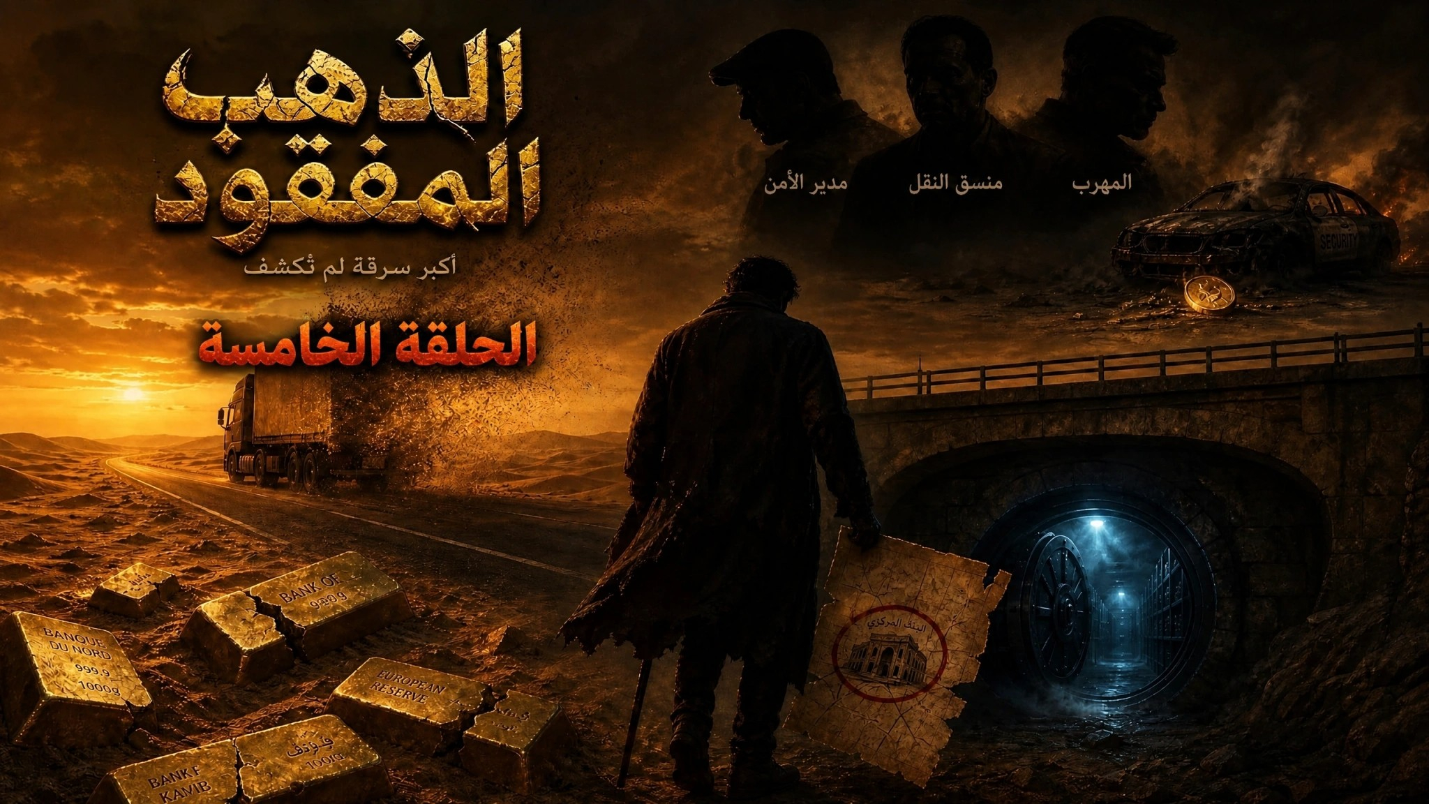 سرقة الذهب المفقود-الحلقة الخامسة